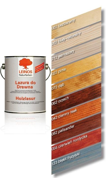 Leinos 260 Lazura do drewna do użytku zewnętrznego